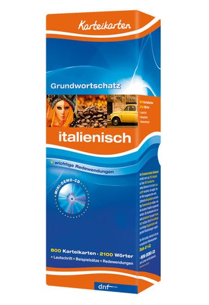 Karteikarten Grundwortschatz Italienisch Foreign Languages ​​& Dictionaries