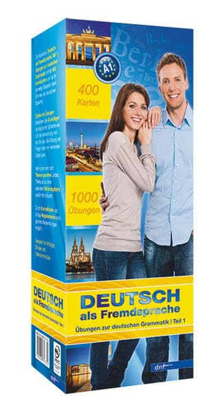 Deutsch als Fremdsprache: Übungen zur deutschen Grammatik Teil 1: 400 Karteikarten Foreign Languages ​​& Dictionaries