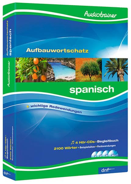 Audiotrainer Aufbauwortschatz Spanisch: Mit 2100 Wörtern, Beispielsätzen und Redewendungen. Niveau B1/B2 Foreign Languages ​​& Dictionaries