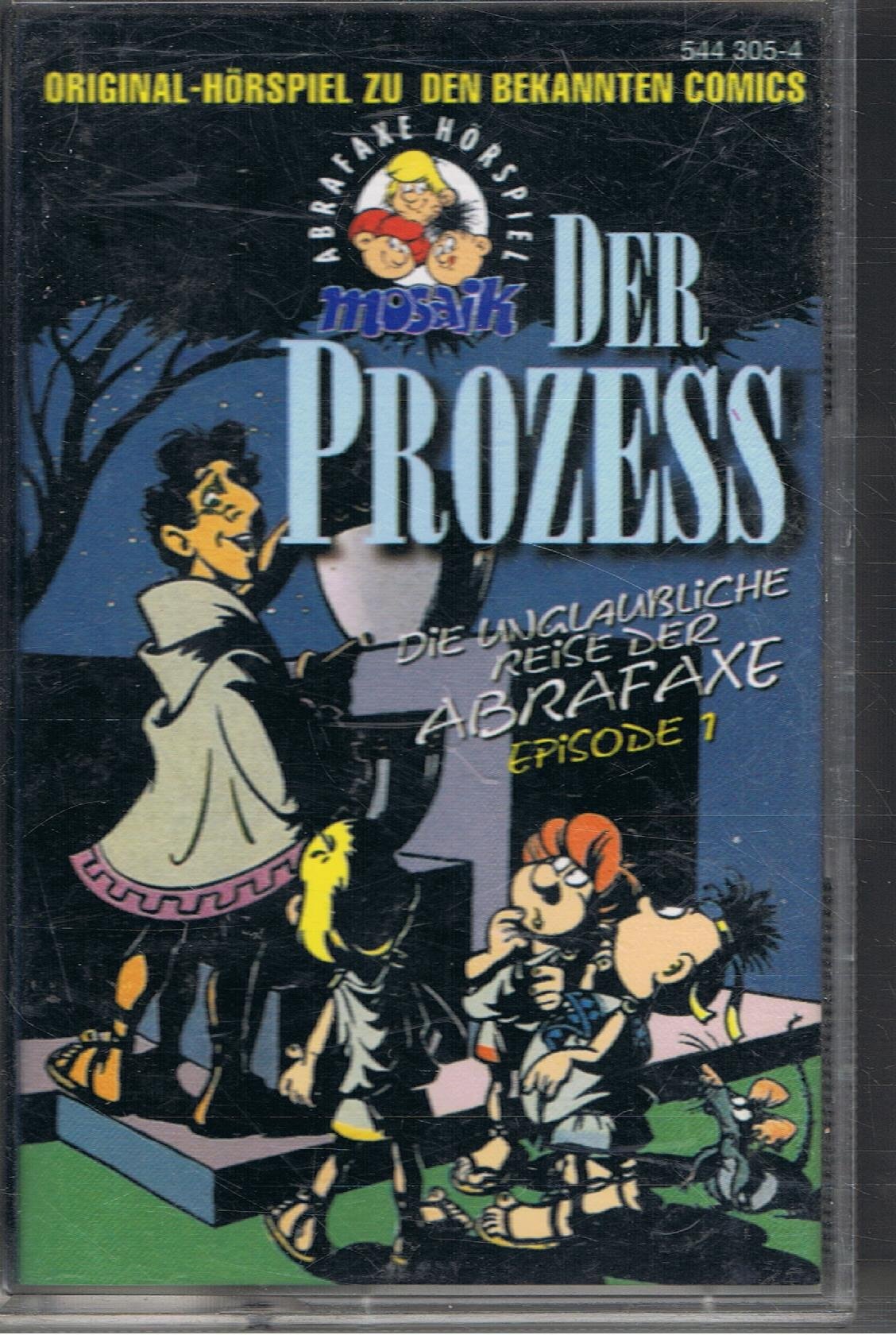 Die Abrafaxe, Cassetten, Episode.1, Der Prozess, 1 Cassette Manga