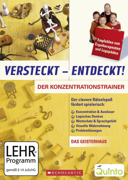 Versteckt - Entdeckt! Der Konzentrationstrainer. Das Geisterhaus PC