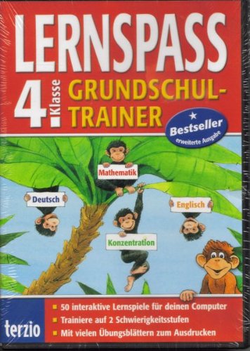 LERNSPASS Grundschultrainer 4. Klasse DVD-Pack Learning