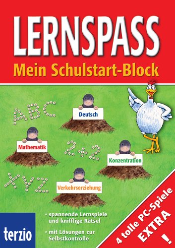Lernspass Mein Schulstart-Block: Mathematik, Deutsch, Verkehrserziehung, Konzentration Leisure & Fun