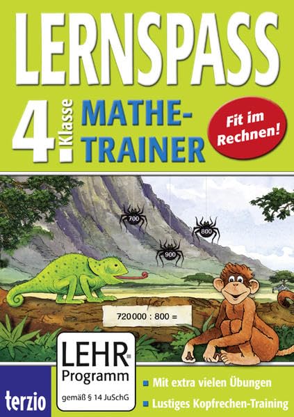 Product Image: LERNSPASS - Mathe-Trainer 4. Klasse (PC+MAC)
