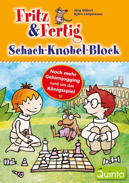 Fritz & Fertig Schach-Rätsel-Block 2 Leisure & Fun