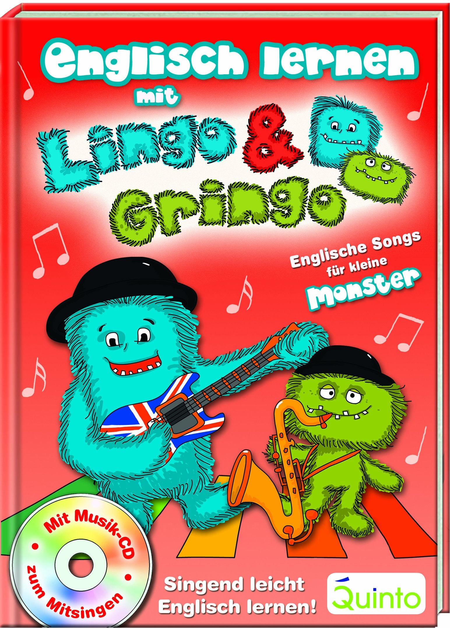 Englisch lernen mit Lingo & Gringo: Englische Songs für kleine Monster Foreign Languages ​​& Dictionaries