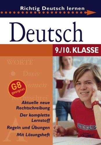 Deutsch 9./10. Klasse: Richtig Deutsch lernen: G8 geeignet Study Guides