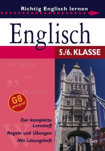 Englisch 5./6. Klasse: Richtig Englisch lernen Study Guides Books