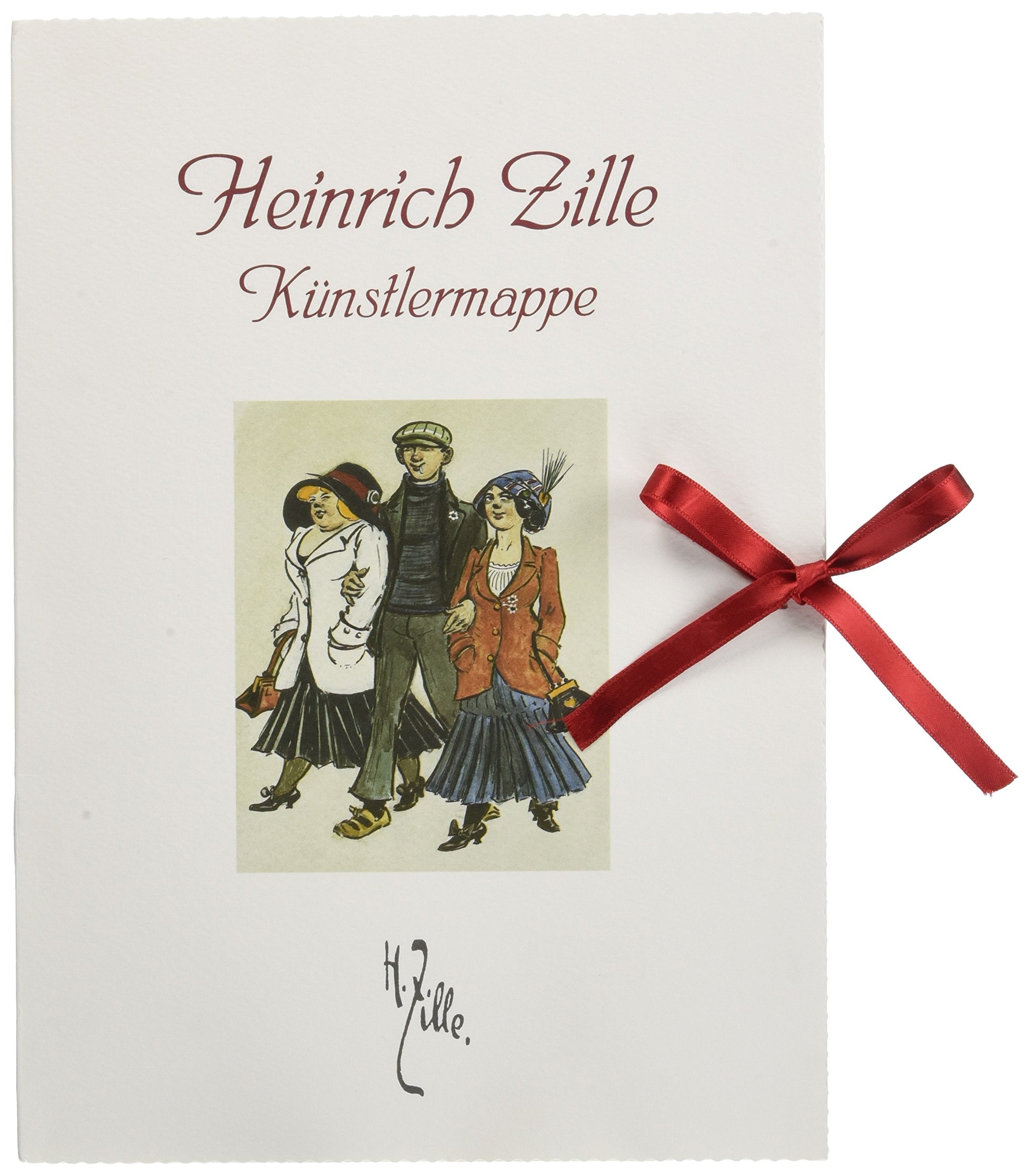 Heinrich Zille Künstlermappe Film, Art & Culture