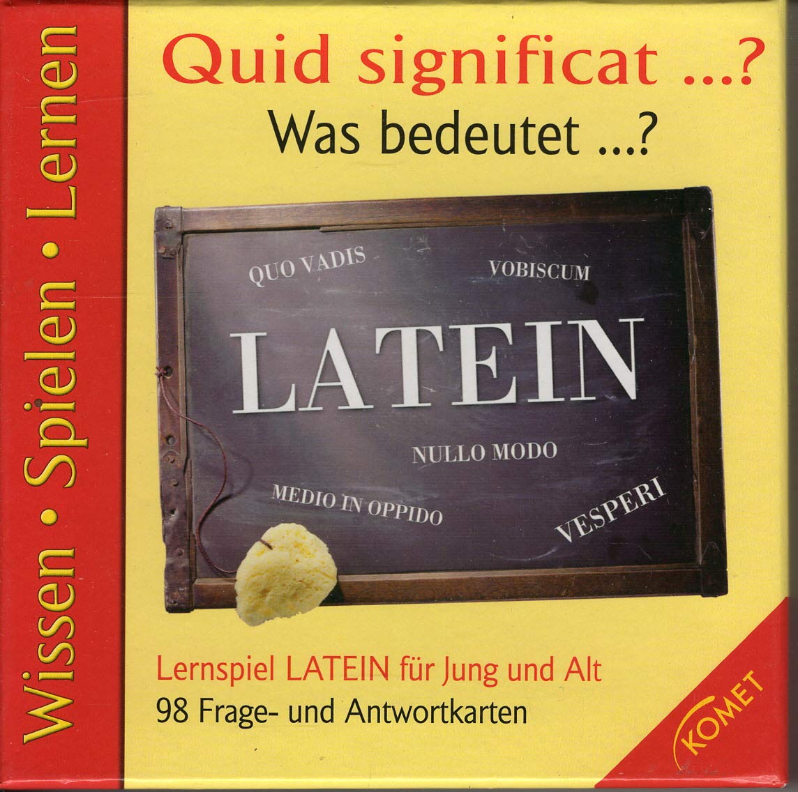 Quid significat...? Was bedeutet...?: Wissen, Spielen, Lernen book