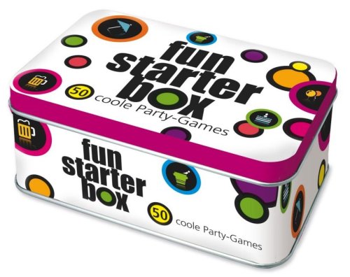 Fun-Starter-Box: 45 coole Party-Games. Blechdose mit 50 Karten Self-help