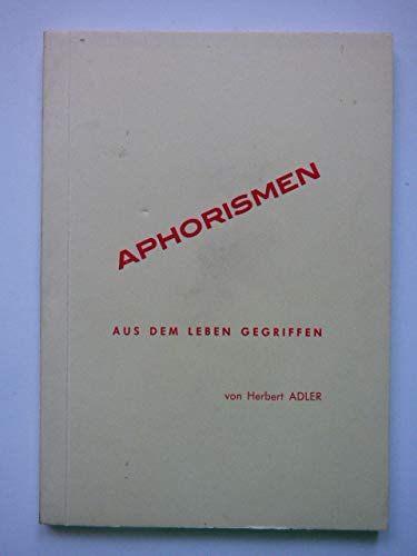 Aus dem Leben gegriffen. Aphorismen Books
