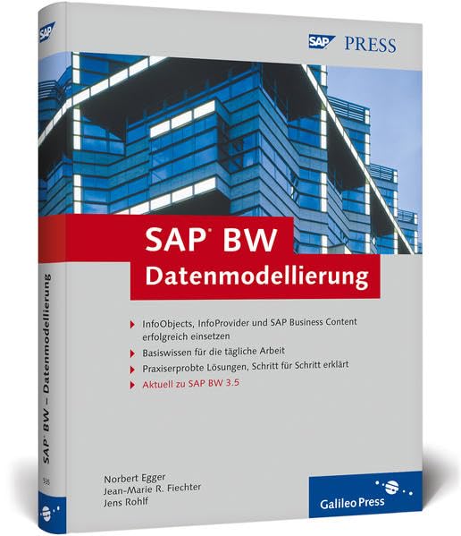 SAP BW – Datenmodellierung: InfoObjects, InfoProvider und Business Content in SAP BW 3.5: Grundlagen (SAP PRESS) Law