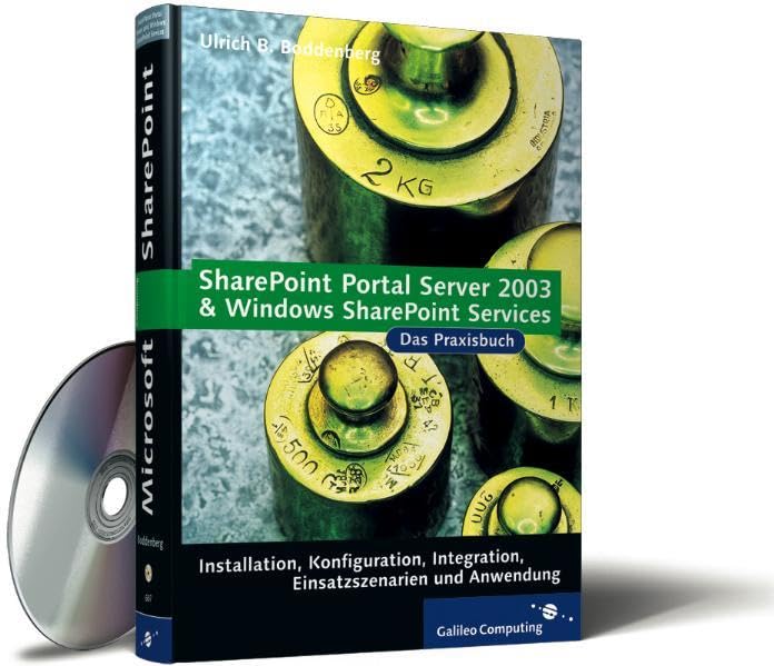 Product Image: SharePoint Portal Server 2003 und Windows SharePoint Services. Das Praxisbuch, mit CD-ROM