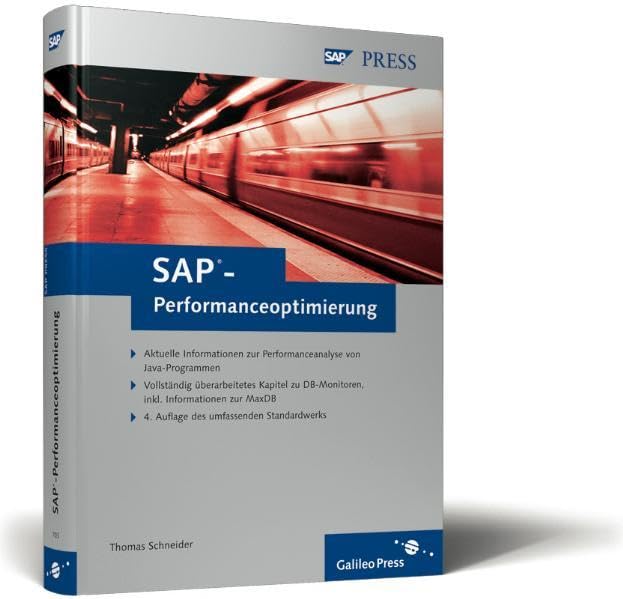Product Image: SAP-Performanceoptimierung: Analyse und Tuning von SAP-Systemen (SAP PRESS)