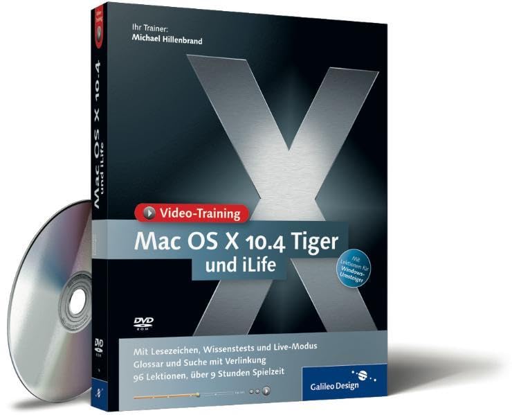 Mac OS X 10.4 Tiger - Das Video-Training auf DVD Other software
