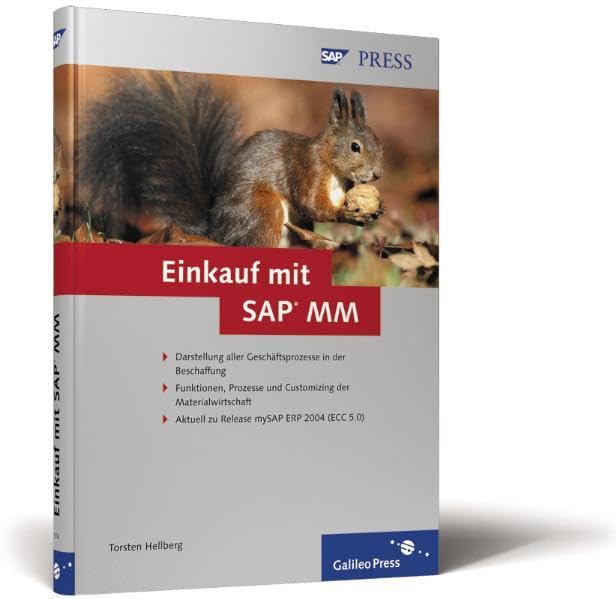 Product Image: Einkauf mit SAP MM: Prozesse, Funktionen, Customizing (SAP PRESS)