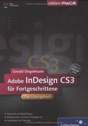 Adobe InDesign CS3 - Das Nachschlagewerk für Fortgeschrittene book