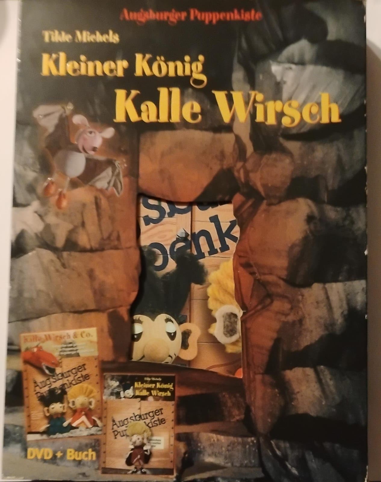 Augsburger Puppenkiste. Kleiner König Kalle Wirsch, DVD mit Buch Novels & Short Stories