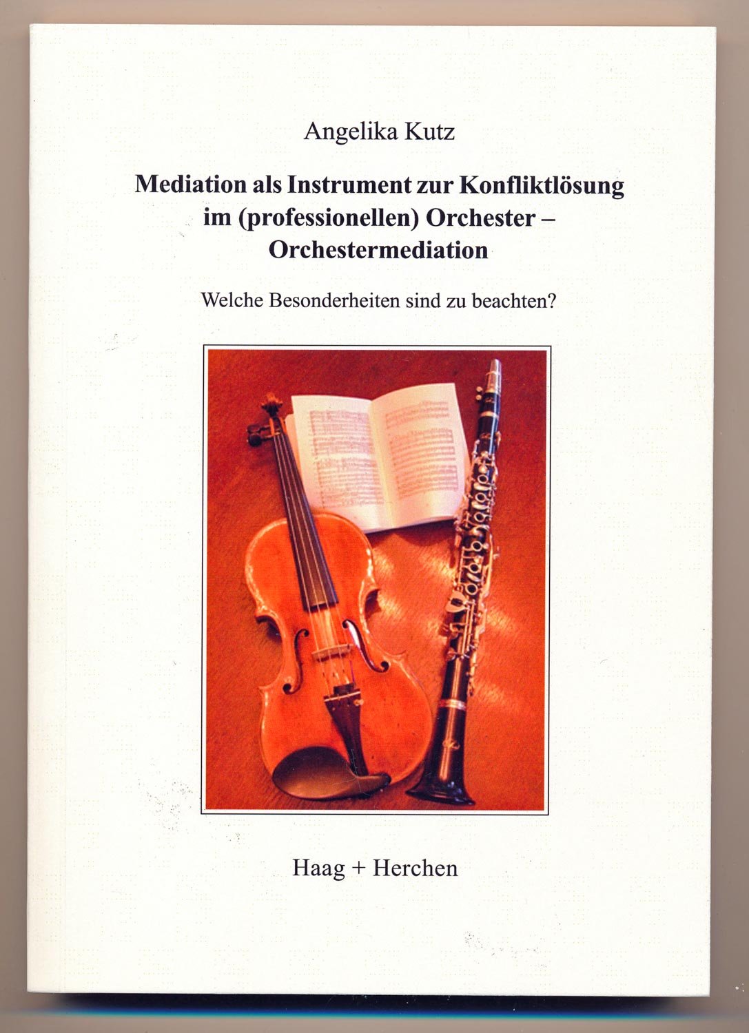 Mediation als Instrument zur Konfliktlösung im (professionellen) Orchester - Orchestermediation Arts & Music