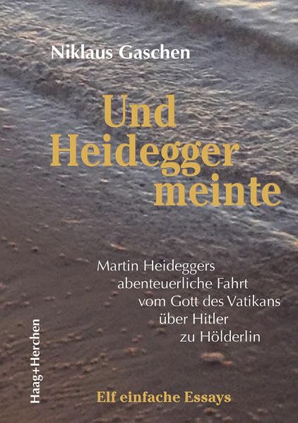 Product Image: Und Heidegger meinte