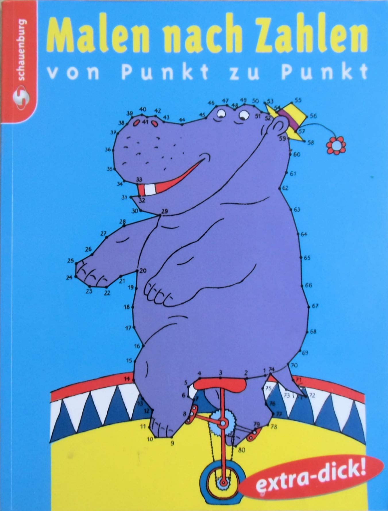 Malen nach Zahlen von Punkt zu Punkt Books