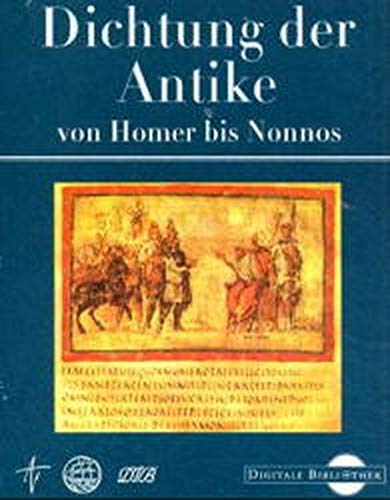 Dichtung der Antike von Homer bis Nonnos (Digitale Bibliothek 30) Other software