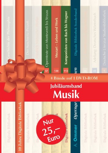 Digitale Bibliothek Jubiläumsband Musik Web & Graphic Design