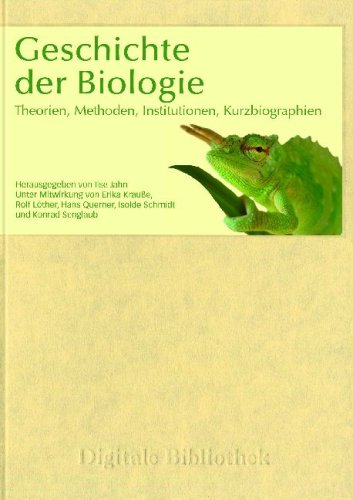 Geschichte der Biologie, 1 CD-ROM: Theorien, Methoden, Institutionen, Kurzbiographien. Für Windows 95, 98, Me, NT 2000 oder XP Other software
