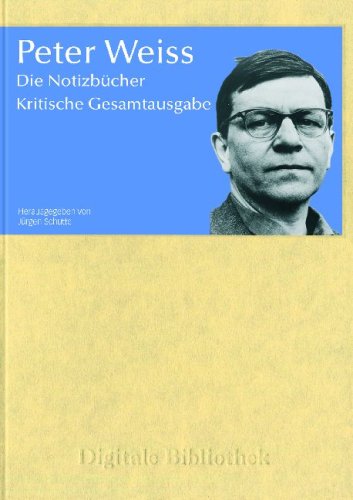 Peter Weiss: Die Notizbücher - Kritische Gesamtausgabe: Kritische Gesamtausgabe. Für Windows 98/ME/NT/2000/XP und MacOS ab 10.3. Hrsg. v. Jürgen Schutte u. a. Poetry