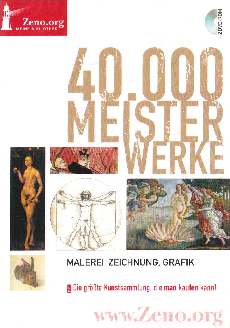 40.000 Meisterwerke. DVD-ROM für Windows ab 98 u. MacOS 10.3 Hobbies & Leisure