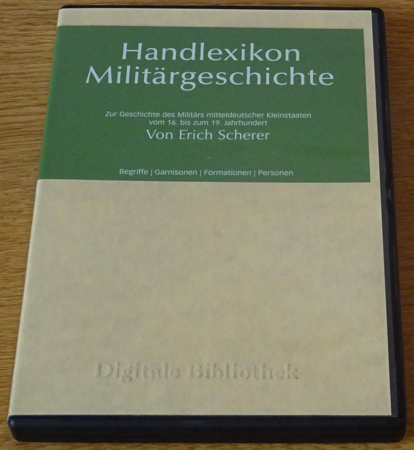 Digitale Bibliothek 109: Handlexikon Militärgeschichte Other software