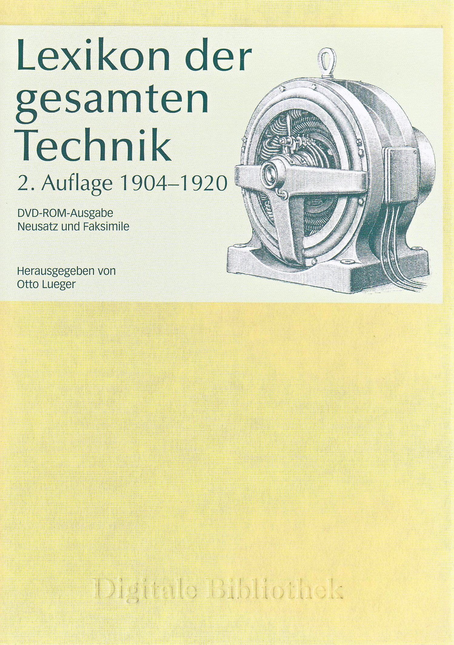 Digitale Bibliothek Nr. 116: Lexikon der gesamten Technik Other software