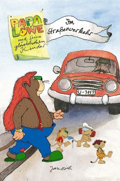 Janosch - Papa Löwe und seine glücklichen Kinder, im Strassenverkehr Business & Technology
