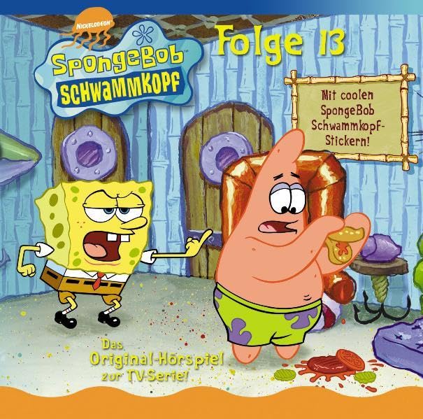 SpongeBob Schwammkopf - CD. Das Original-Hörspiel zur TV-Serie: FOLGE 13 cd