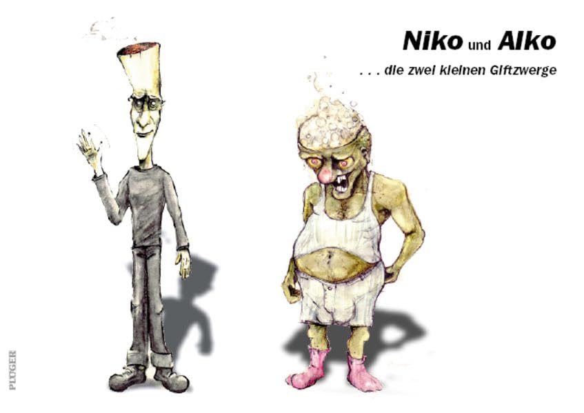 Niko und Alko: ... die zwei kleinen Giftzwerge Fantasy & Sci-Fi