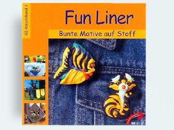 Fun Liner Bunte Motive auf Stoff (OZ-Kreativband) Hobbies & Crafts