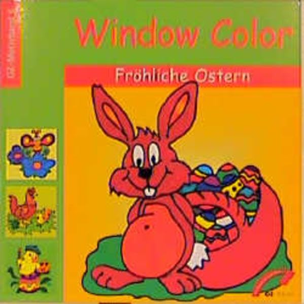 Window Color Fröhliche Ostern (OZ-Motivband) Hobbies & Crafts