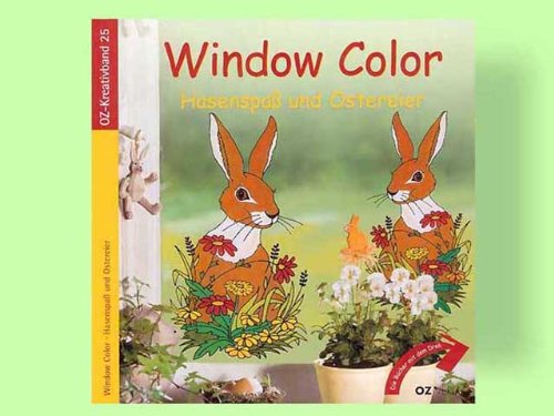 Window Color Hasenspaß und Ostereier Hobbies & Crafts