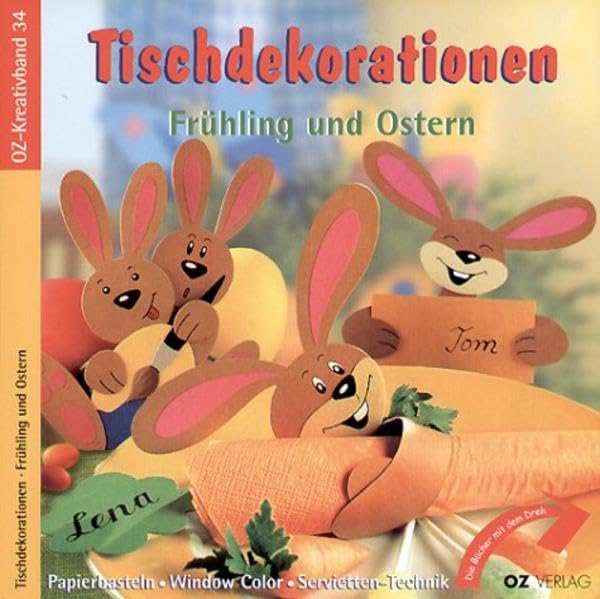 Tischdekorationen: Frühling und Ostern (OZ-Kreativband) Hobbies & Crafts