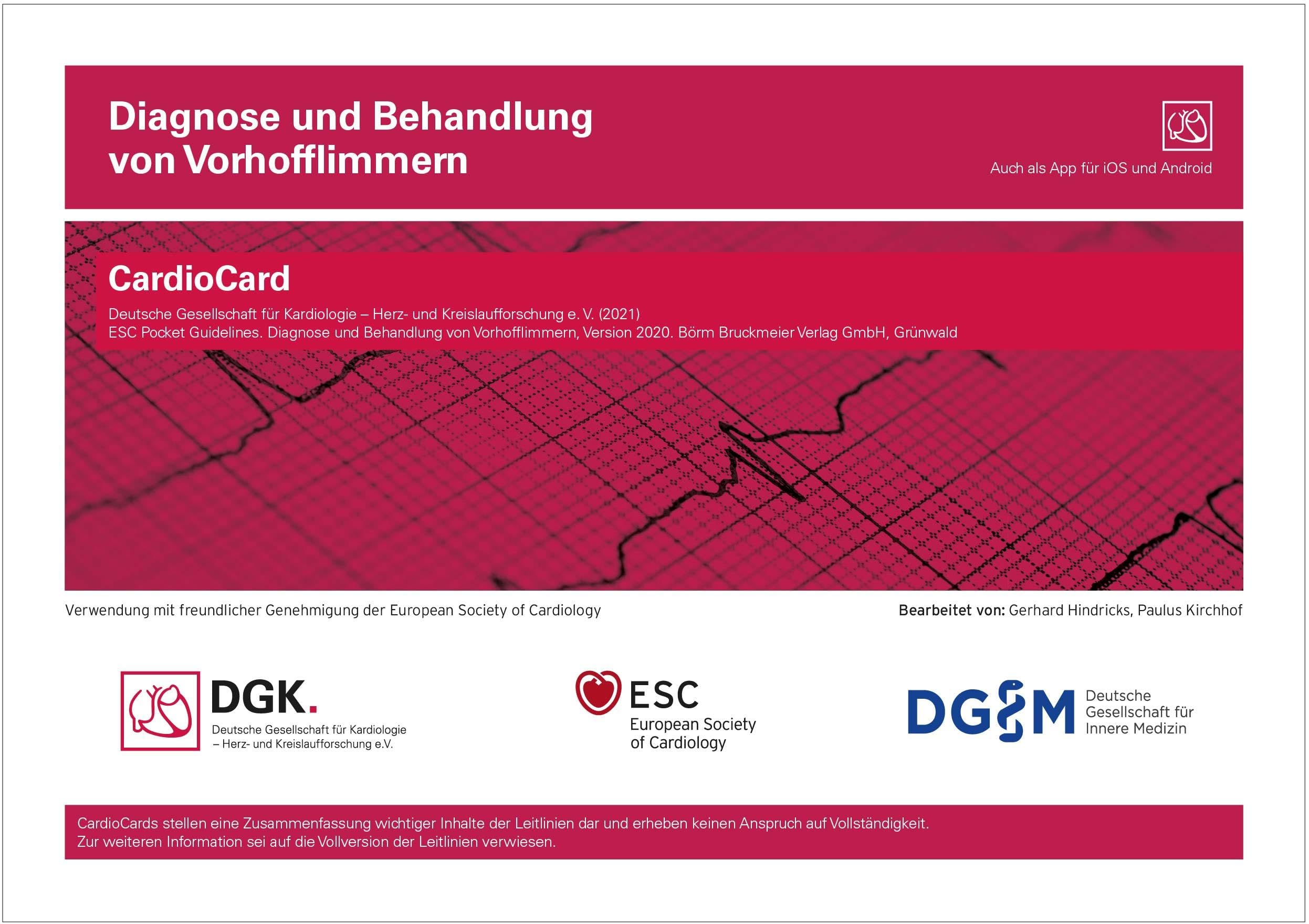 Diagnose und Behandlung von Vorhofflimmern Medicine
