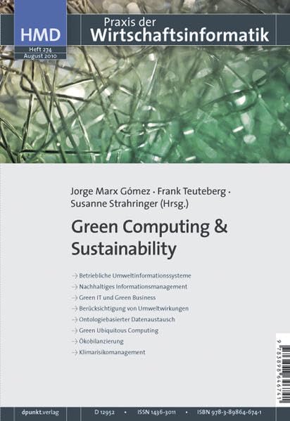 Product Image: Green Computing & Sustainability: HMD - Praxis der Wirtschaftsinformatik