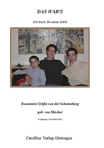 Das War`s: Für Euch, Ihr meine Enkel Politics & Society