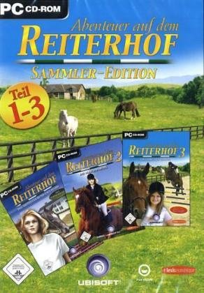 Abenteuer auf dem Reiterhof, Sammler-Edition, Teil 1-3, CD-ROM Für Windows 98, ME, 2000, XP PC