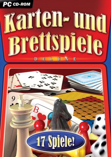 Karten- und Brettspiele Deluxe, CD-ROM 17 Spiele!. Für Windows 98 SE, ME, 2000, XP Music