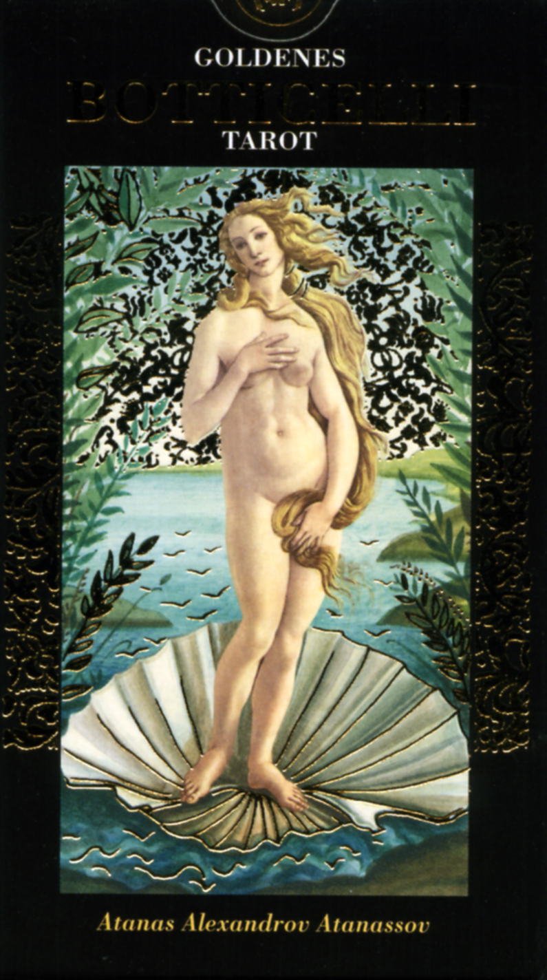 Goldenes Botticelli Tarot: 78 Tarot-Karten mit dt. Anleitung Religion & Esotericism