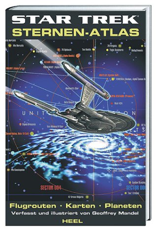 Star Trek Sternen Atlas: Flugrouten, Karten, Planeten Books