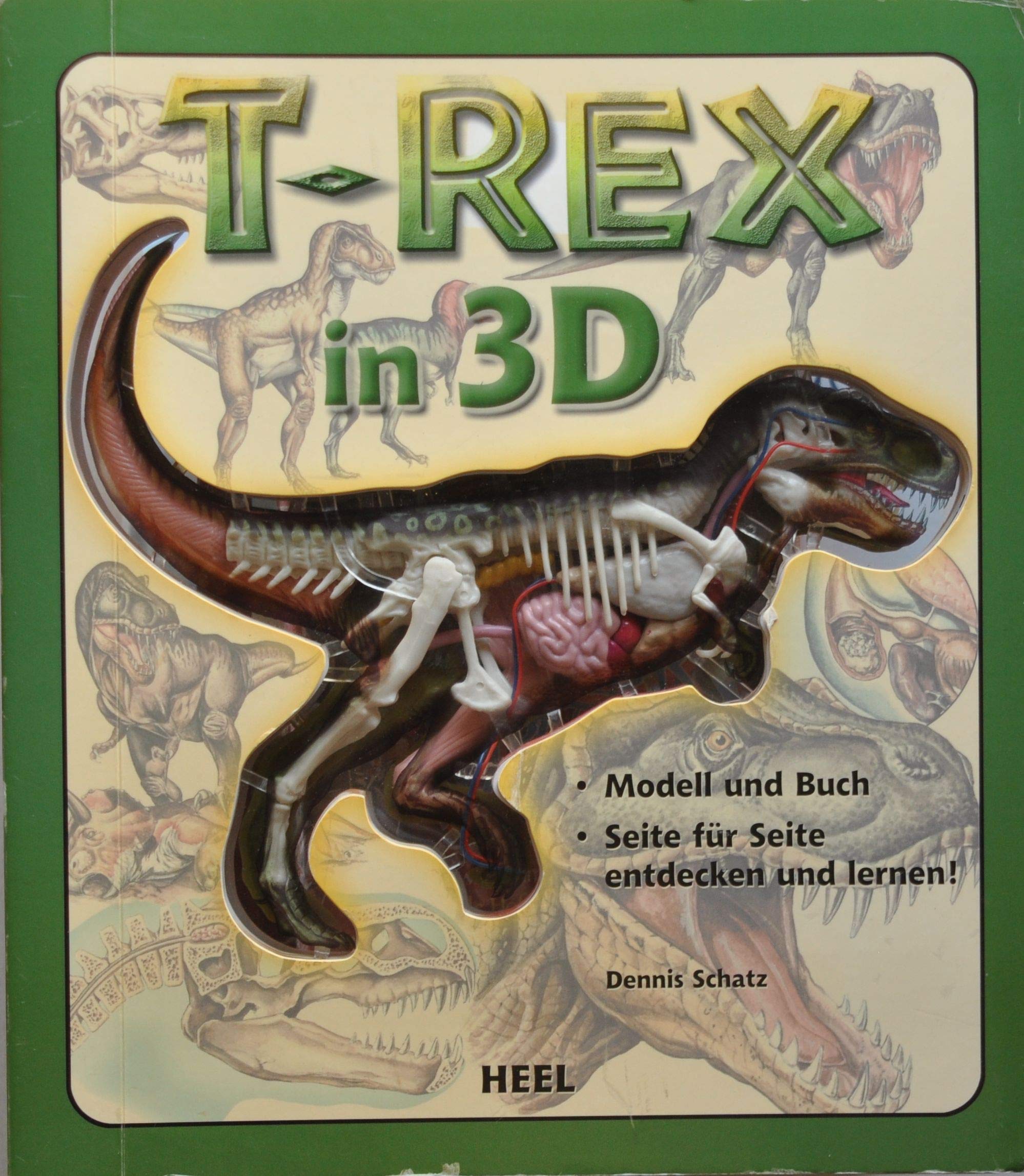 T-Rex in 3D: Modell und Buch. Seite für Seite entdecken und lernen!. Mit integriertem Kunststoffskelett Non-fiction