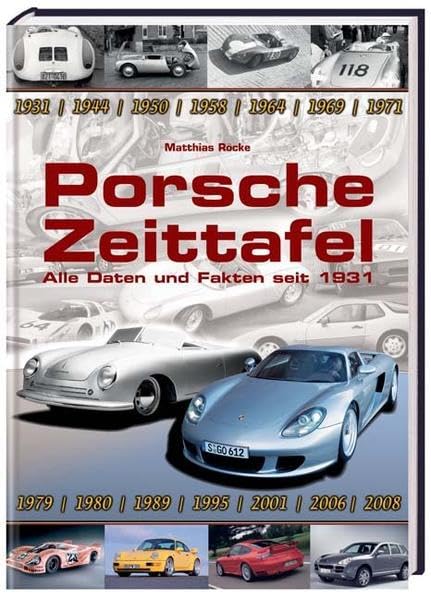 Porsche Zeittafel - Alle Daten und Fakten seit 1931. Leisure, Home & Garden