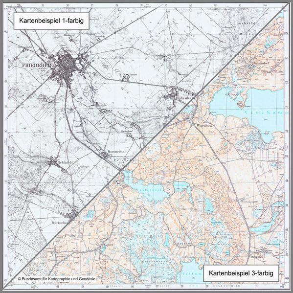 Tammendorf: Topographische Karte 1:25.000 (Meßtischblatt) (Topographische Karte 1:25000 (TK 25): Nachdruck aus Kartenbeständen des ehemaligen Reichsamtes für Landesaufnahme) Leisure, Home & Garden
